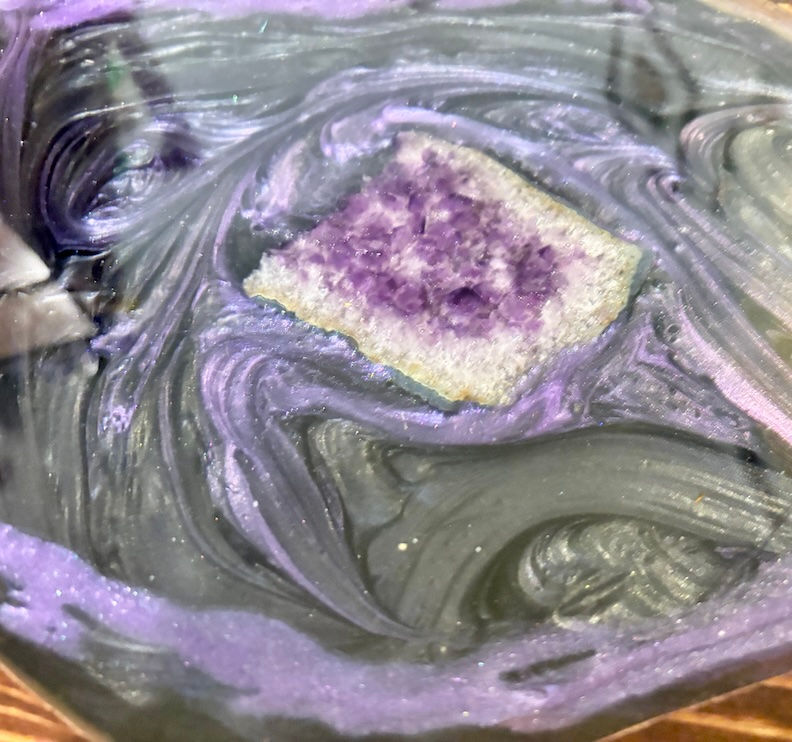 Thumbnail: purple amethyst crib board