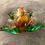 Thumbnail: Clear Resin Frog with Polished Stones in the Mould