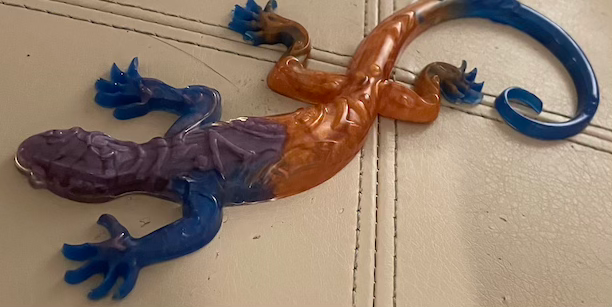 Thumbnail: Lizard - Purple, Orange, Blue