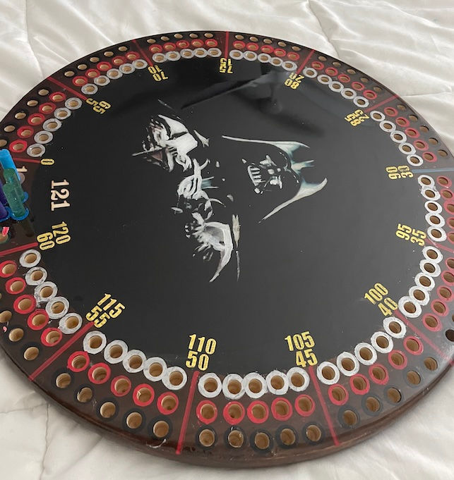 Thumbnail: custom cribbage board vader