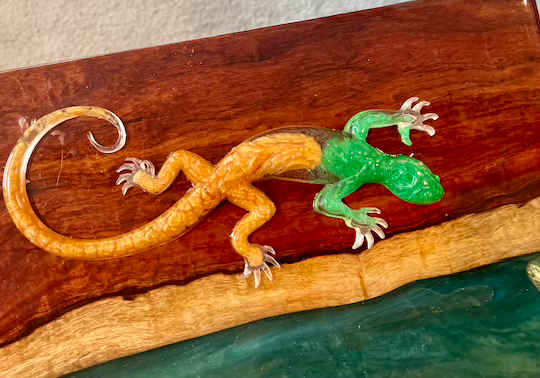 Thumbnail: Lizard - Orange and Green