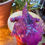 Thumbnail: Purple and red glass resin axolotl