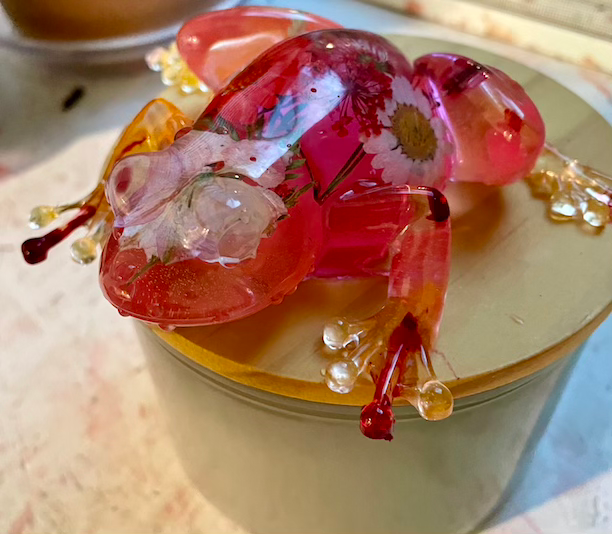 Thumbnail: red glass frog