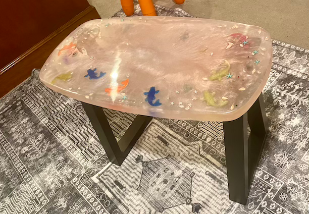 Thumbnail: hand crafted end tables