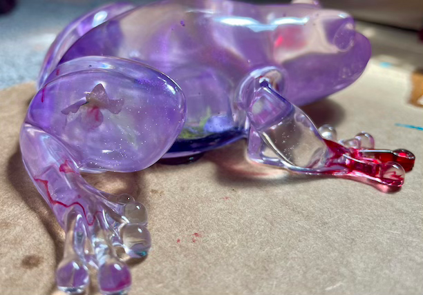 Thumbnail: home decor glass frog
