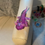 Thumbnail: Purple glass resin axolotl
