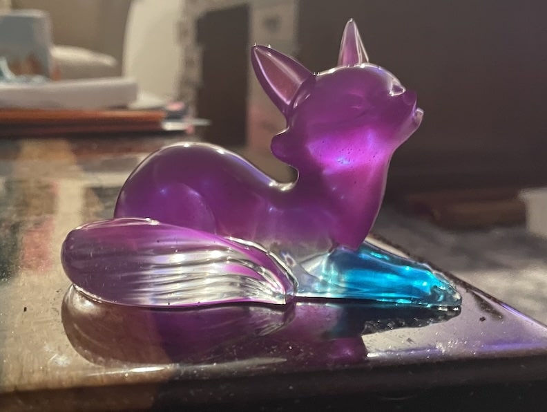 Thumbnail: crystal animal fox
