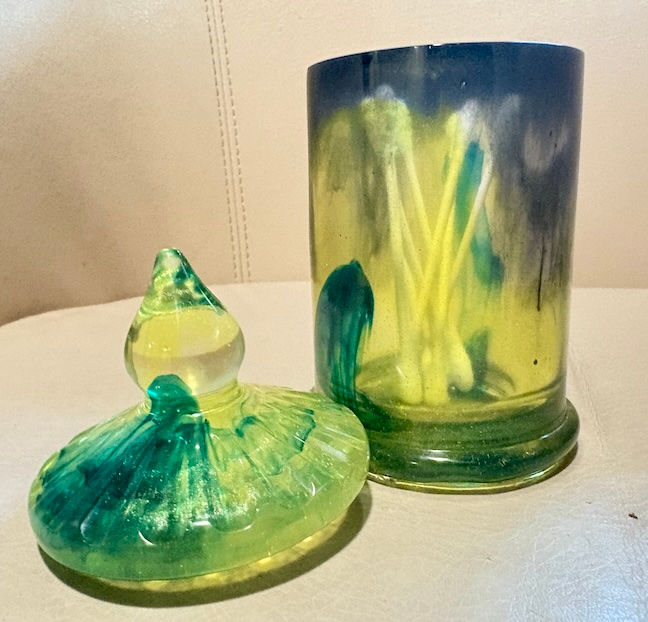 decorative jar