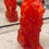 Thumbnail: red lion figurine