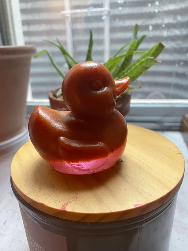 resin duck