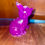 Thumbnail: purple resin fox