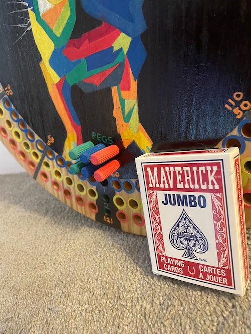 Thumbnail: large cribbage board dog