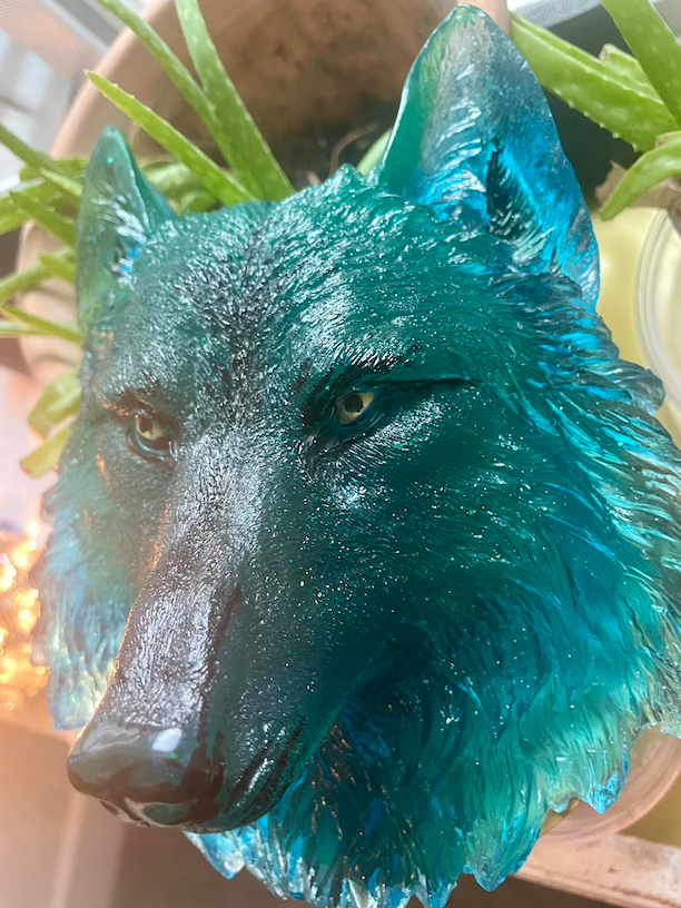 Thumbnail: wall art wolf