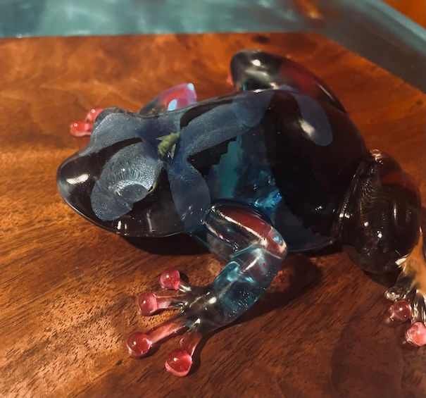 Thumbnail: glass frog blue