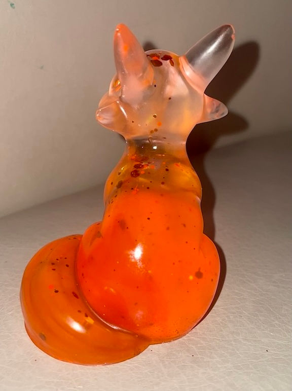 orange glass fox