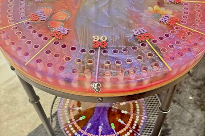 cribbage board tables