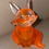 Thumbnail: orange fox decoration