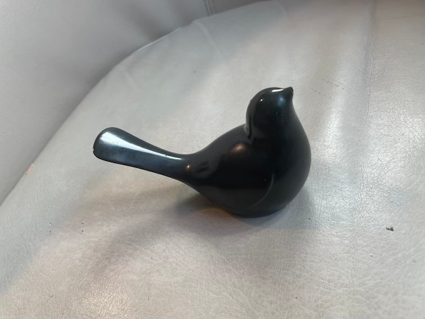 Thumbnail: Black bird decoration