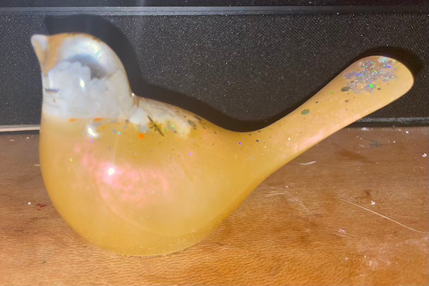 Thumbnail: glass animal bird