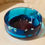 Thumbnail: Transparent Blue Pet Food Bowl