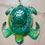 Thumbnail: Translucent blues and greens decorative turtle