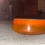 Thumbnail: Orange and bronze pet bowl