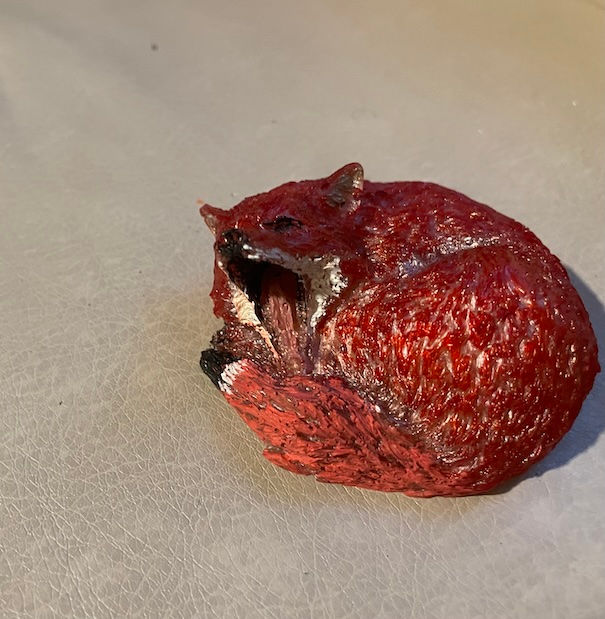 red fox decoration