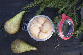 TIRAMISU VEGETAL : POIRE & AMANDE A L'ORIENTAL
