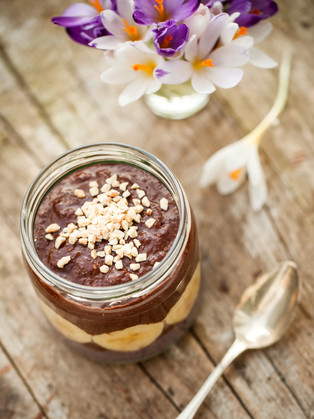 SMOOTHIE GOURMAND ET PUISSANT AU CACAO CRU