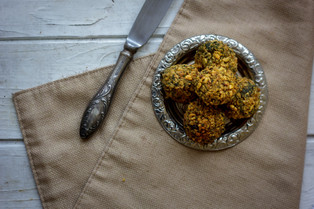 FALAFELS DE RIZ CAROTTE / PERSIL AU CUMIN