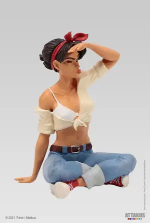 STATUE LILLIE ROADRUNNER SOLO-  REF C805 ATTAKUS