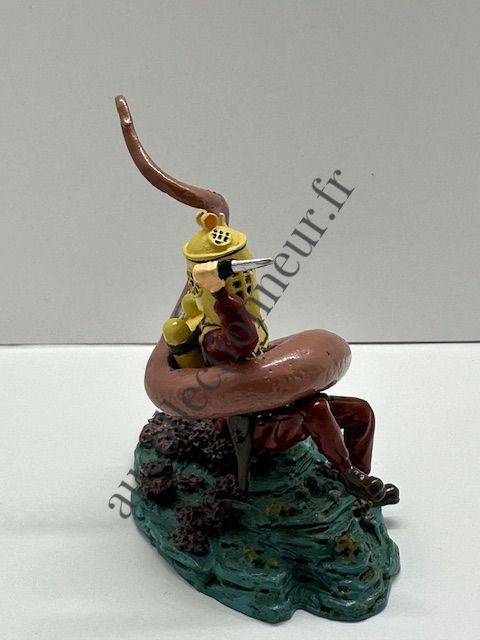 Miniature : FIGURINE PIXI 5188 OLRIK ET LA PIEUVRE GEANTE COLLECTION E.P. JACOBS BLAKE ET MORTIMER ORIGINE