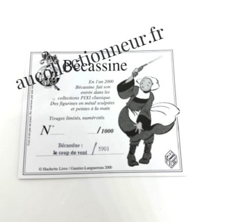 Miniature : FIGURINE PIXI 5901 BECASSINE LE COUP DE VENT PINCHON | Au Collectionneur