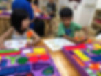 Children during Robotic Class activities at AIVI League Montessori preschool