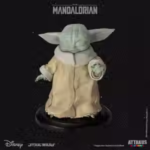 Miniature : FIGURINE STAR WARS GROGU "USING THE FORCE" ECHELLE 1-5 REF GR001 THE MANDALORIAN