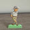 Miniature : FIGURINE TINTIN 29215 AU CONGO RELIEF METAL MOULINSART HERGE