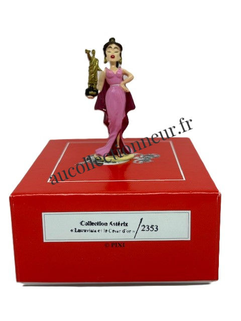 Miniature : PIXI FIGURINE 2353 LATRAVIATA ET LE CESAR D'OR UDERZO | Au Collectionneur