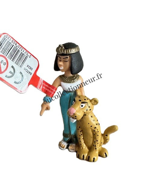 FIGURINE CLEOPATRE ET LA PANTHERE PVC REF 60513 UDERZO | Au Collectionneur