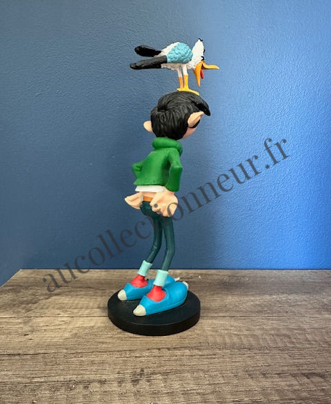 Miniature : FIGURINE GASTON LAGAFFE ET LA MOUETTE RIEUSE 22.5CM REF 312 | Au Collectionneur