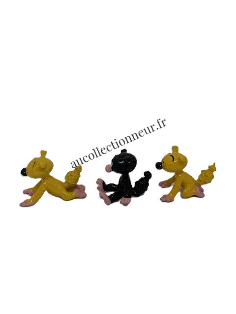 Miniature : FIGURINE PIXI 4635 LES TROIS BEBES MARSUPILAMI | Au Collectionneur