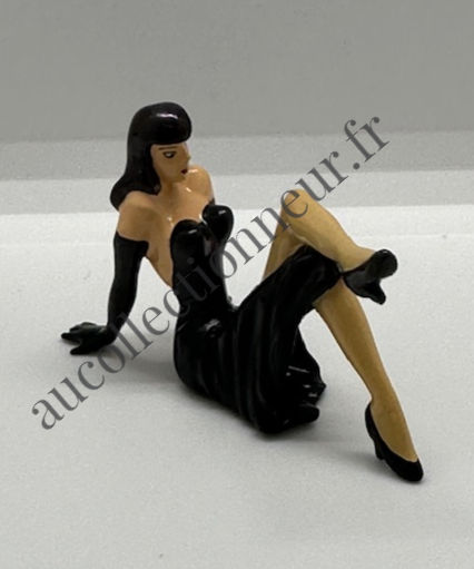 Miniature : FIGURINE PIXI 5347 LA PIN-UP ASSISE BERTHET | Au Collectionneur