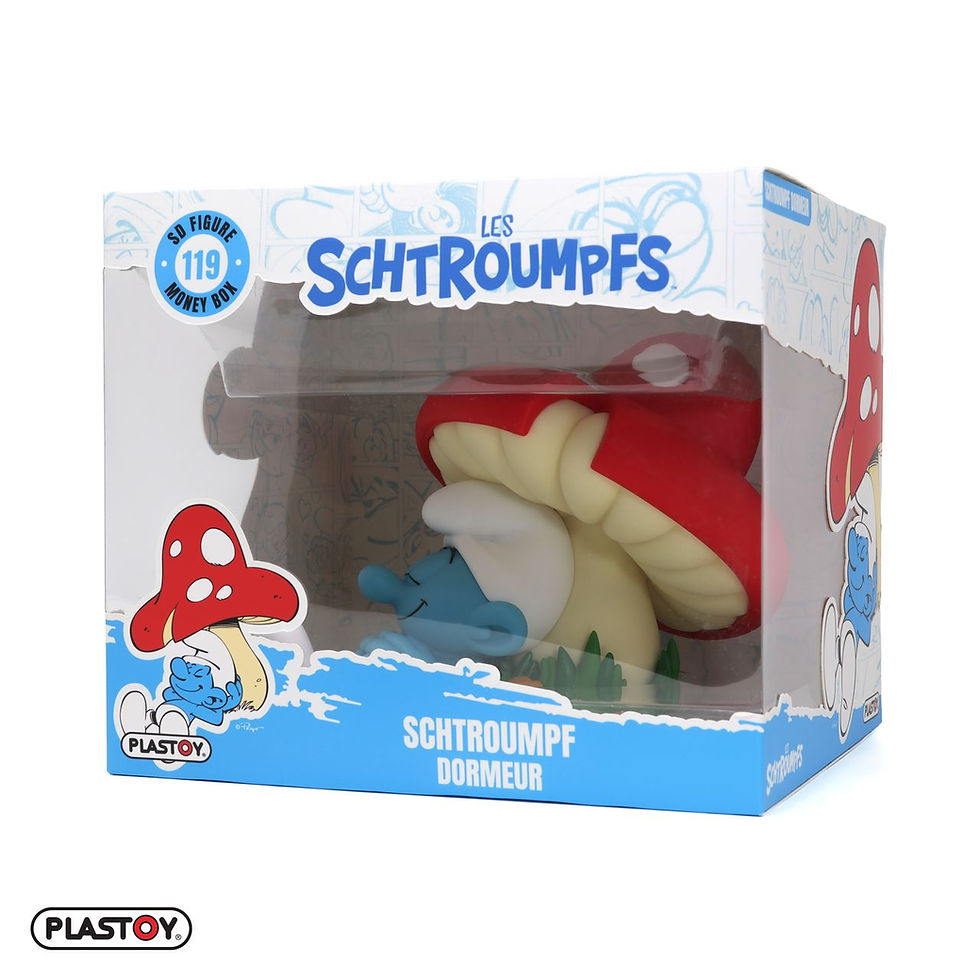 Miniature : FIGURINE SCHTROUMPF DORMEUR 16CM SMURF REF 80335 | Au Collectionneur