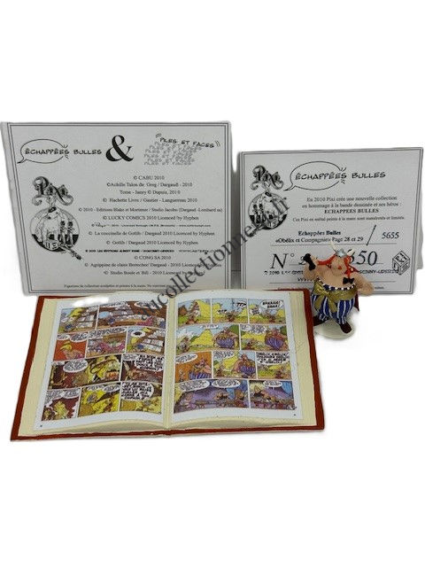 Miniature : FIGURINE PIXI 5655 OBELIX ET COMPAGNIE ECHAPPEES BULLES | Au Collectionneur