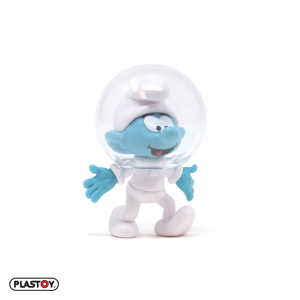 FIGURINE COSMOSCHTROUMPF COSMO SMURF 40031 PEYO | Au Collectionneur