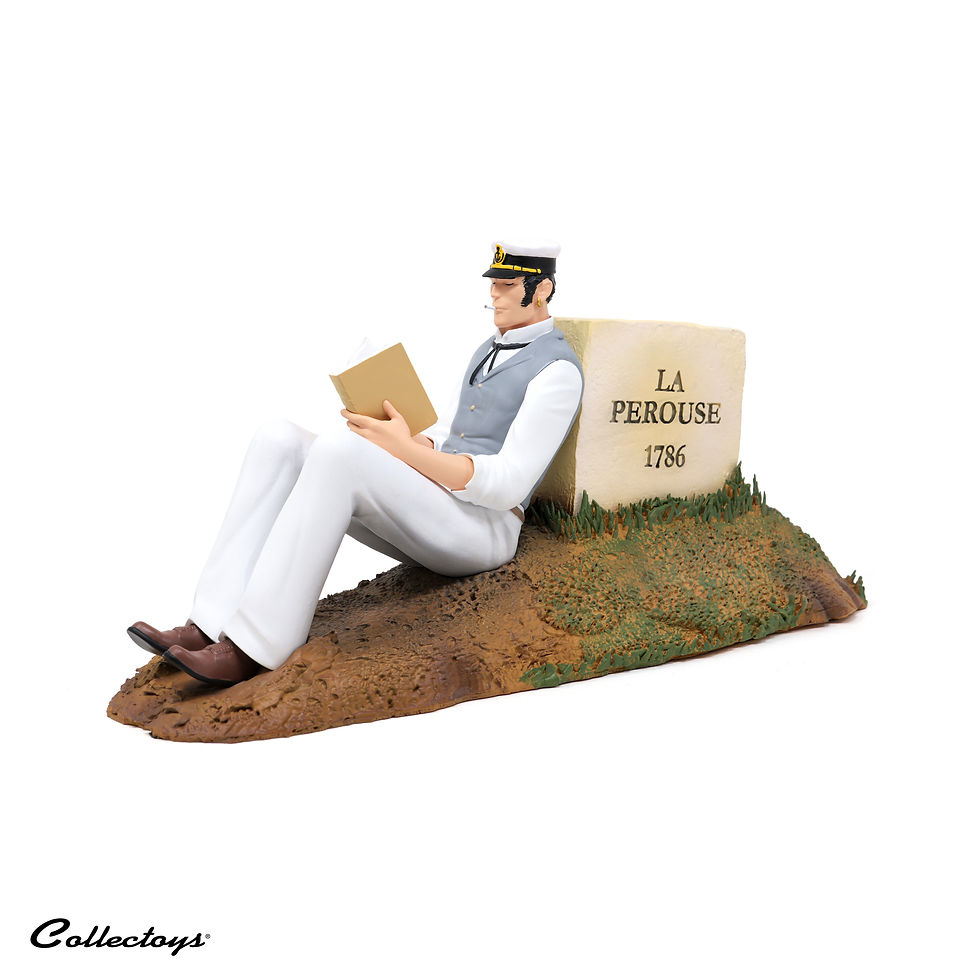 Miniature : FIGURINE CORTO MALTESE LA PEROUSE 15CM REF 490 | Au Collectionneur