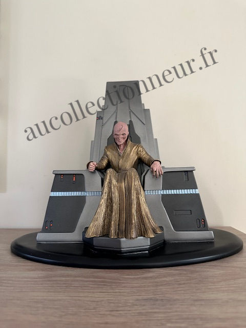 FIGURINE STAR WARS SNOKE SUR SON TRONE ECHELLE 1-10 - REF SW054 ATTAKUS