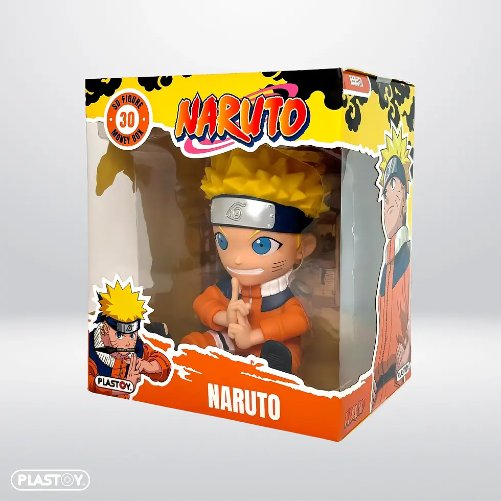 Miniature : TIRELIRE FIGURINE UZUMAKI NARUTO REF 80247 MASAHI KISHIMOTO | Au Collectionneur