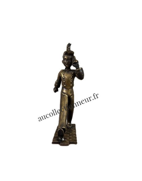 Miniature : FIGURINE PIXI 5507 BRONZE SPIROU ET SPIP EN MARCHE | Au Collectionneur