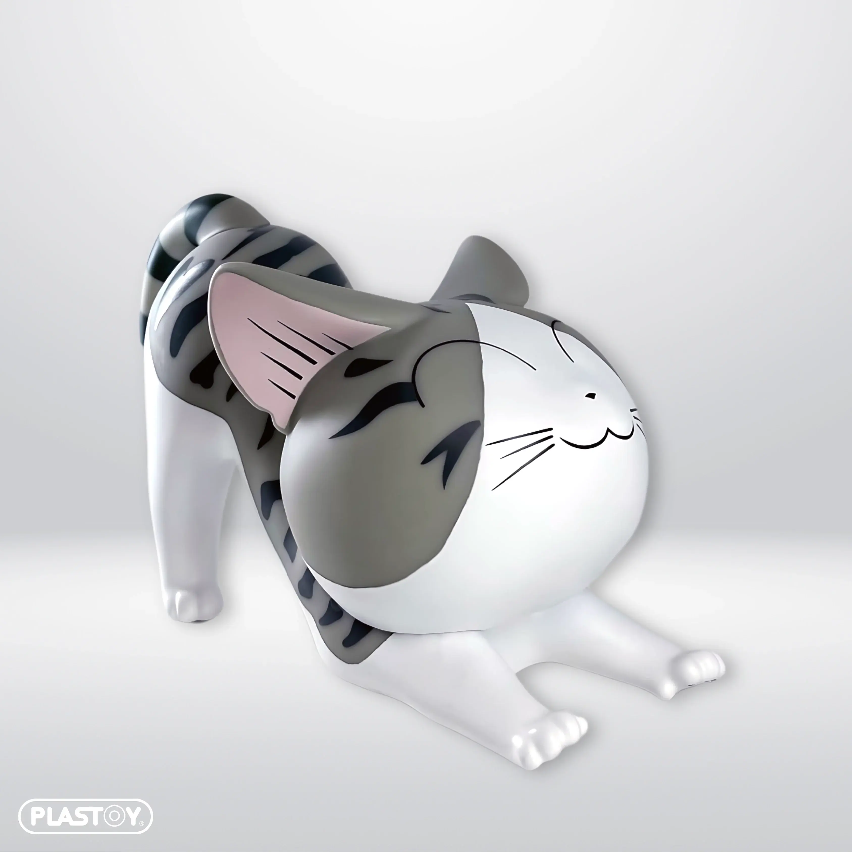 TIRELIRE FIGURINE CHAT CHI SWEET HOME CHI S'ÉTIRE REF 80145 KONAMI KANATA