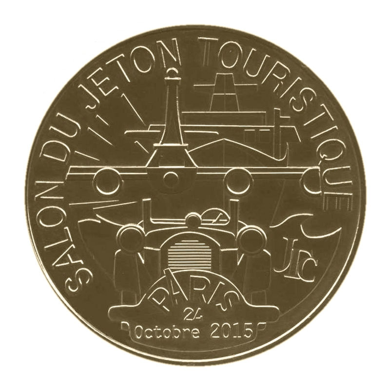 MDP 75012 - SALON DU JETON TOURISTIQUE - 2 OCTOBRE 2015 - 2015  Jeton Touristique de la Monnaie de Paris 34mm  Departement :